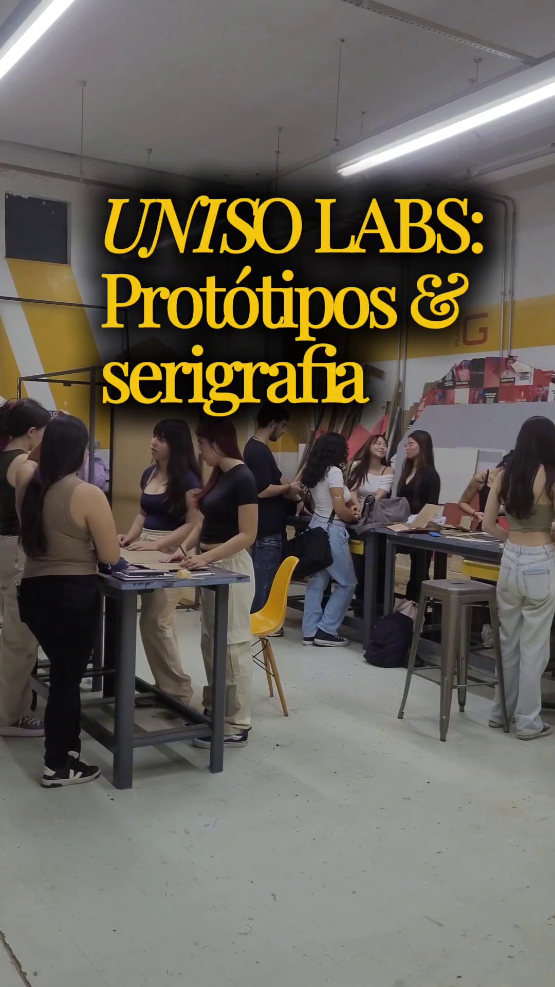 Do conceito à prática, é aqui que as ideias ganham forma. 🛠️🎨

No Laboratório de Protótipos e na Oficina de Serigrafia, alunos de diversos cursos têm acesso a ferramentas e a uma estrutura que possibilita tirar projetos do papel, experimentar técnicas e transformar criatividade em resultados reais.

De maquetes e protótipos a produções gráficas, os espaços apoiam atividades acadêmicas e também projetos que conectam a Universidade com a comunidade.

Dê o play e venha conhecer! 💙

A Uniso é nota 5 no MEC! Confira no link da bio o cadastro da Instituição no Sistema e-MEC.
#DesignUniso #Laboratórios #MãoNaMassa #Criatividade #Uniso #UniversidadeDeSorocaba #Nota5NoMEC