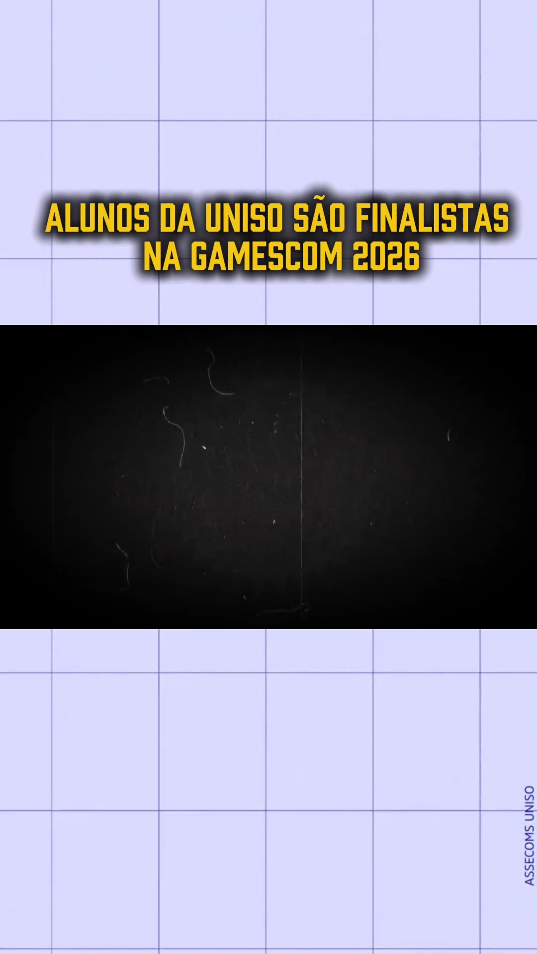 Da sala de aula para um dos principais palcos do mundo dos games. 🎮✨

Alunos do curso de Jogos Digitais da Uniso estão entre os finalistas do BIG Festival 2026, um dos principais eventos de jogos independentes do mundo. O jogo “Acrônimo Tupiniquim”, desenvolvido como projeto acadêmico, concorre na categoria “Melhor Jogo Estudante” e será apresentado durante a Gamescom Latam, em São Paulo.

Criado pelo grupo independente “Cigarras e Cigarros”, o jogo apresenta uma narrativa de mistério ambientada no Brasil dos anos 1950, combinando investigação, enigmas e uma estética visual autoral.

Mais do que uma conquista, essa participação conecta os alunos ao mercado internacional de games e reforça o potencial da produção acadêmica desenvolvida na Universidade.

Dê o play e conheça mais sobre esse projeto! 💙

A Uniso é nota 5 no MEC! Confira no link da bio o cadastro da Instituição no Sistema e-MEC.

#JogosDigitais #GameDev #Inovação #Uniso #UniversidadeDeSorocaba #Nota5NoMEC