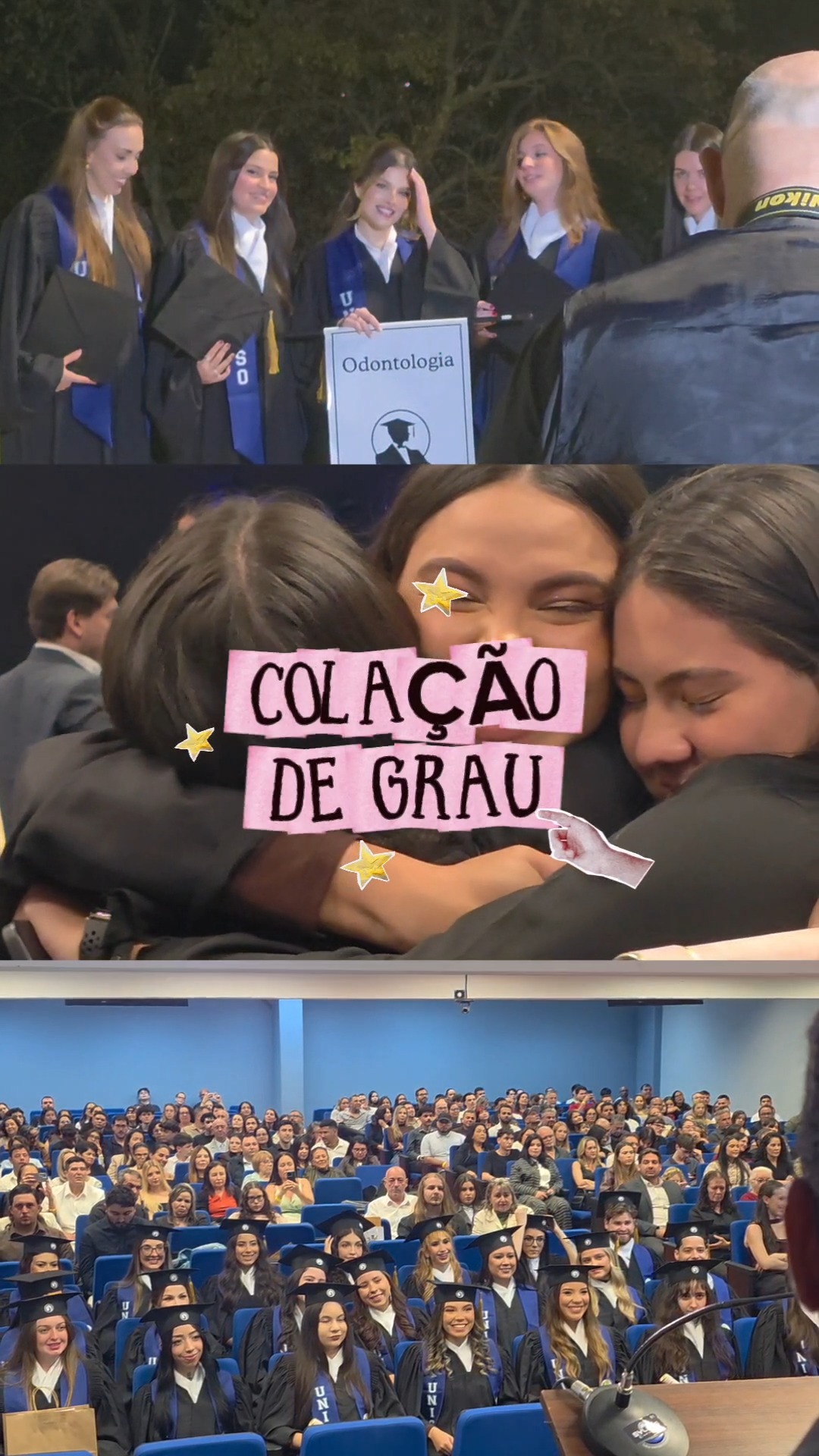 Tem momentos que a gente sabe que vai guardar para sempre. 🎓💙

As cerimônias de colação de grau são assim. São dias de celebrar conquistas, relembrar tudo o que foi vivido ao longo da graduação e compartilhar essa alegria com quem esteve ao lado em cada etapa.

Para os alunos, a realização de uma conquista. Para as famílias, um orgulho enorme. E, para a Uniso, a concretização do nosso propósito de transformar vidas por meio da educação e acompanhar nossos alunos na construção de seus caminhos.

Aos nossos formandos, parabéns! Que essa conquista seja apenas o começo de muitos sonhos realizados. ✨

A Uniso é nota 5 no MEC! Confira no link da bio o cadastro da Instituição no Sistema e-MEC.

#ColaçãoDeGrau #Formatura #FormandosUniso #VidaUniversitária #UniversidadeDeSorocaba #Nota5NoMEC