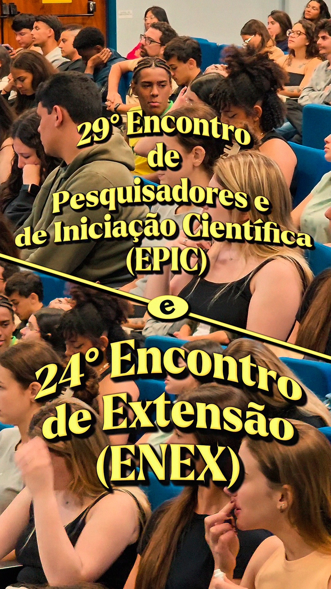 💙🔬 Por trás de cada pesquisa, existe alguém disposto a transformar o mundo pelo conhecimento!

Nesta semana, a Uniso realizou o 29º EPIC e o 24º ENEX, dois encontros que celebram a dedicação de quem faz a pesquisa e a extensão acontecerem em nossa Universidade.

Mais do que apresentar trabalhos e projetos, esses eventos são uma oportunidade de reconhecer o empenho dos nossos alunos e professores, que diariamente constroem conhecimentos capazes de ultrapassar os limites da Universidade e contribuir para o desenvolvimento de Sorocaba e de toda a região. 📚✨

👏 Parabéns a todos que fazem parte dessa história! Cada descoberta, iniciativa e experiência compartilhada reforça o papel da educação na transformação da sociedade.

🎥 Confira alguns momentos do EPIC e do ENEX 2026!

📽: Fernanda Pamcco

A Uniso é nota 5 no MEC! Confira no link da bio o cadastro da Instituição no Sistema e-MEC.
#EPIC2026 #ENEX2026 #PesquisaCientífica #ExtensãoUniversitária #UniversidadeDeSorocaba